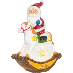   MagicHome karácsonyi dekoráció, Mikulás, LED, 12 x 5,5 x 18 cm