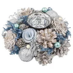 MagicHome Karácsonyi ikebana,  gyertyára