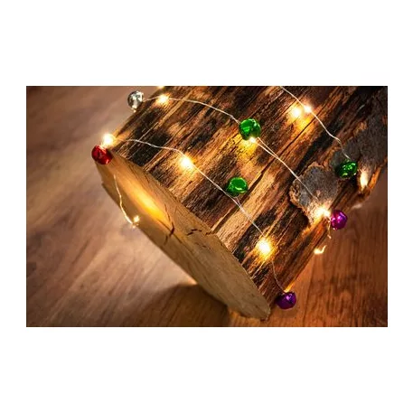 MagicHome karácsonyi LED lánc csengővel