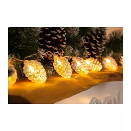 MagicHome Karácsonyi égő Pine, 10 LED