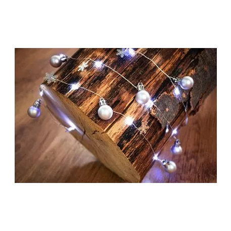 MagicHome Christmas Ball égő, 20 LED