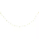 MagicHome égősor, 20 LED , gömbökkel és csillagokkal, arany