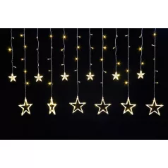   MagicHome karácsonyi függönylánc, 138x LED meleg fehér, 230V, 50 Hz, 8 funkció