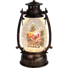 MagicHome karácsonyi retro lámpa, LED, 13 x 11 x 2