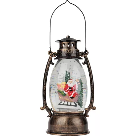 MagicHome karácsonyi retro lámpa, LED, 13 x 11 x 2