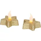 MagicHome karácsonyi gyertya, LED Star, arany