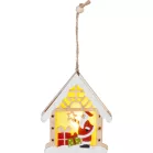 MagicHome karácsonyfadekoráció, LED, függő, 9x3x10.4 cm