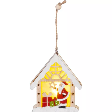 MagicHome karácsonyfadekoráció, LED, függő, 9x3x10.4 cm