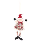 MagicHome karácsonyi dekoráció, Hóember, LED, 12,5 x 2 x 23,5 cm