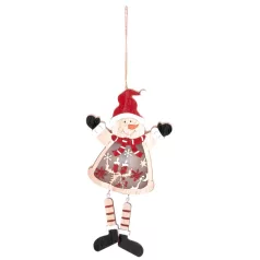   MagicHome karácsonyi dekoráció, Hóember, LED, 12,5 x 2 x 23,5 cm