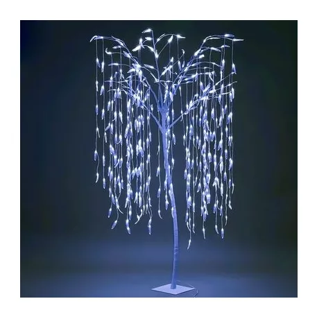 MagicHome karácsonyi fűzfa, 384x LED, hideg fehér, 180 cm