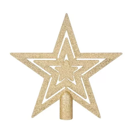 MagicHome karácsonyi dísz készlet, 50 db, 4-5 cm, arany