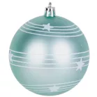 MagicHome karácsonyi gömbök, 6 db, 8 cm