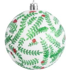 MagicHome karácsonyi gömbök, 6 db, 8 cm