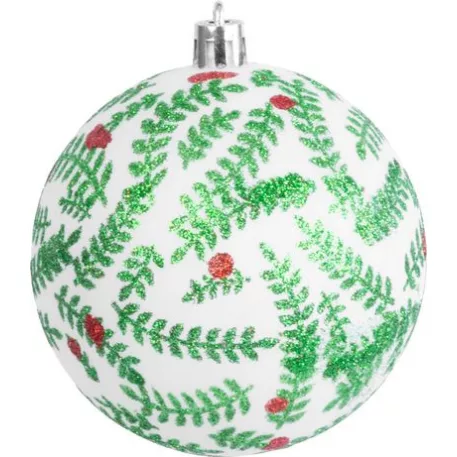 MagicHome karácsonyi gömbök, 6 db, 8 cm