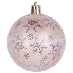 MagicHome karácsonyi gömbök, 9 db, 6 cm