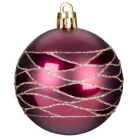 MagicHome karácsonyi gömbök, 9 db, 6 cm