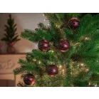 MagicHome karácsonyi gömbök, 9 db, 6 cm