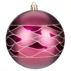 MagicHome karácsonyi gömbök, 4 db, 10 cm