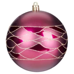 MagicHome karácsonyi gömbök, 4 db, 10 cm