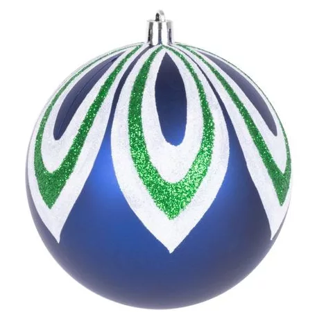 MagicHome karácsonyi gömbok, 4 db, 10 cm