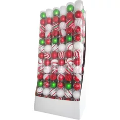 MagicHome karácsonyi gömbök, 14 db, 8 cm