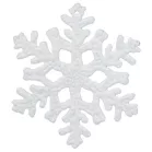 MagicHome karácsonyi dísz, 12 db, hópehely, 10 cm