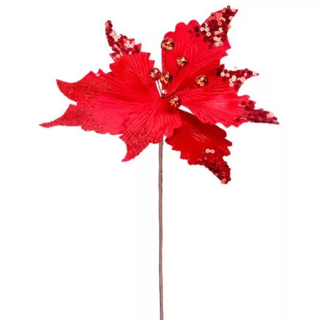 MagicHome karácsonyi virág, 31 cm