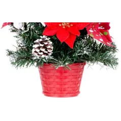 Karácsonyfa MagicHome, feldíszített, 41 cm