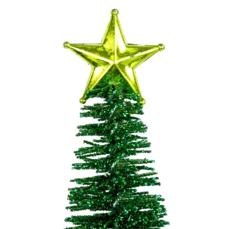 MagicHome műfenyő, csillaggal, 30 cm
