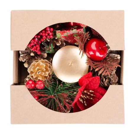 MagicHome karácsonyi gyertyatartó,, 15 cm