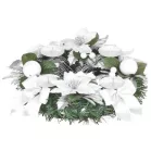 MagicHome adventi koszorú, 25 cm