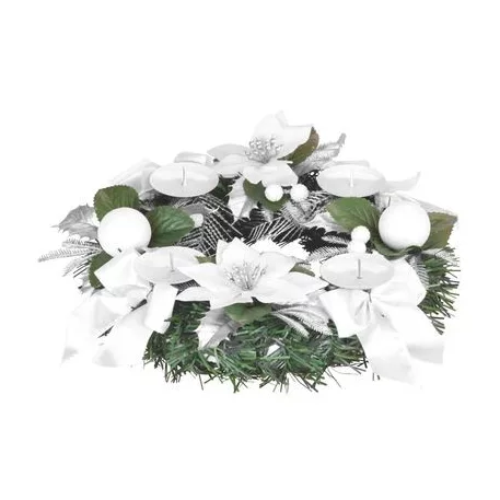 MagicHome adventi koszorú, 25 cm