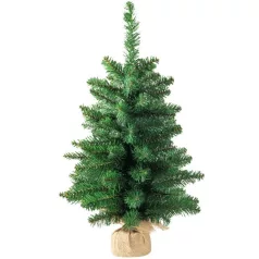   Fácska MagicHome Karácsony Leo, fenyő jutában, extra sűrű, 60 cm