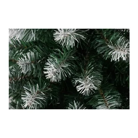 Fácska MagicHome Karácsony Belo, fenyő jutában, havas végek, extra sűrű, 60 cm