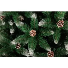   Fácska MagicHome Karácsony Albero, fenyő, havas végek, tobozokkal, 180 cm