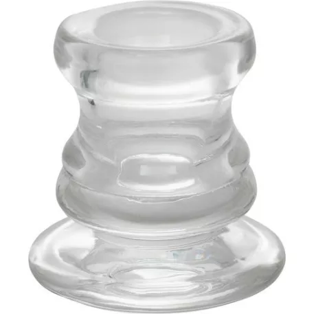 Állvány gyertyához MagicHome Karácsony, üveg, 5,5x5,5 cm