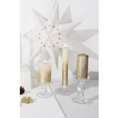   Állvány gyertyához MagicHome Karácsony, üveg, 5,5x5,5 cm