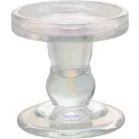 Állvány gyertyához MagicHome Karácsony, üveg, 8,5x8,3 cm