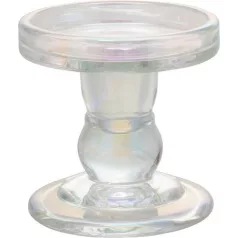   Állvány gyertyához MagicHome Karácsony, üveg, 8,5x8,3 cm