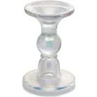 Állvány gyertyához MagicHome Karácsony, üveg, 8,5x14 cm