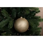 Gömb MagicHome Karácsony, 1 db, pezsgő, csillogó, karácsonyfára, 15 cm