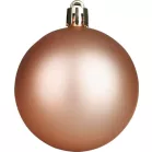 Gömb MagicHome Karácsony, szett, 65 db, rózsaarany, mix, karácsonyfára