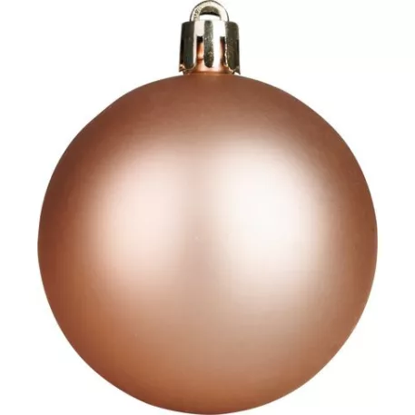 Gömb MagicHome Karácsony, szett, 65 db, rózsaarany, mix, karácsonyfára