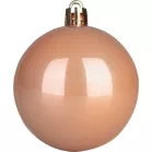 Gömb MagicHome Karácsony, szett, 65 db, rózsaarany, mix, karácsonyfára