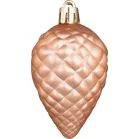 Gömb MagicHome Karácsony, szett, 65 db, rózsaarany, mix, karácsonyfára