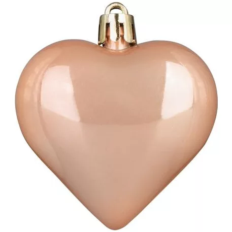 Gömb MagicHome Karácsony, szett, 65 db, rózsaarany, mix, karácsonyfára