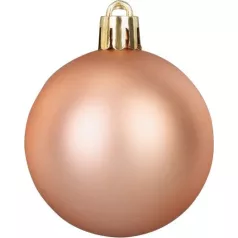   Gömb MagicHome Karácsony, 20 db, rózsaarany, karácsonyfára, 5 cm