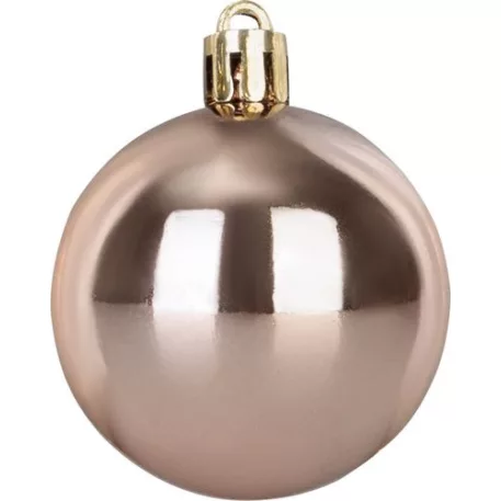 Gömb MagicHome Karácsony, 20 db, rózsaarany, karácsonyfára, 5 cm