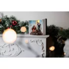 MagicHome karácsonyi dekoráció, Betlehemes könyvben, LED, belső, 13,5x8x9,5 cm